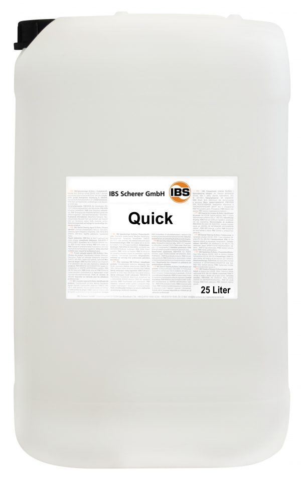 IBS-Limpiador especial Quick, 25 L
